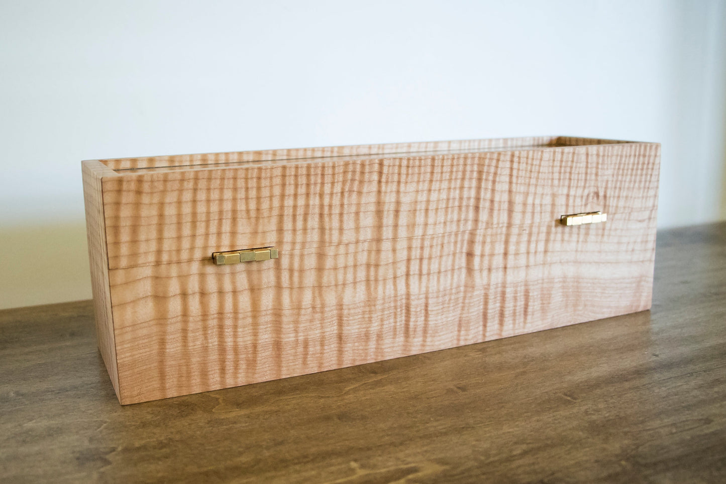 Customized 5 Slot Wood Watch Case